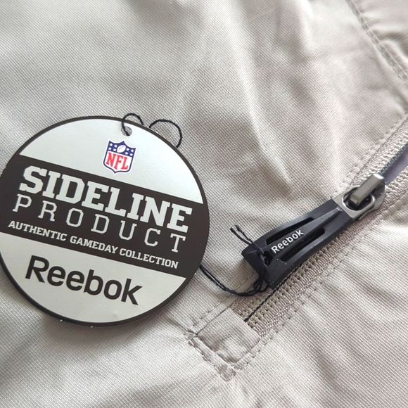 Reebok Buffalo Bills Grey Zip Pullover US Medium - Picture 5 of 12